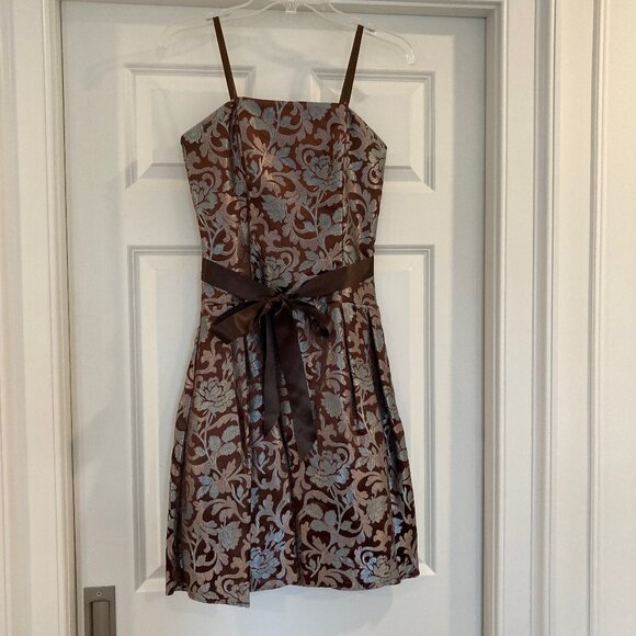 Vintage Jessica McClintock Drop Waist A-Line Dress - Picture 1 of 8